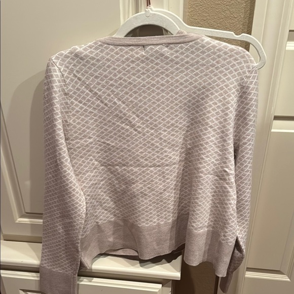 Adirienne Vittadini Women's Light beige sweater set - Picture 3 of 5